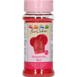 Mini-billes Rouge 80g Funcakes