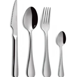 Ménagère 24 Pièces avec Couteaux à Steak SEVILLA S Inox 18% Comas