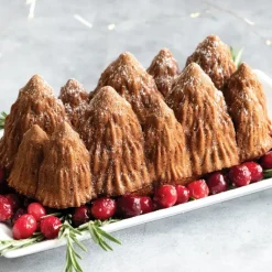 Moule à Cake Forêt de Sapins Silver Nordic Ware