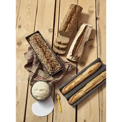 Moule à Cake Plié Anti Adhésif 30 x 10,8 cm x H 7 cm De Buyer