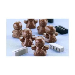 Moule à Chocolat 12 Bonshommes Easy Choc - Silicone Spécial Chocolat