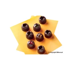 Moule à Chocolat 15 Boules Easy Choc - Silicone Spécial Chocolat