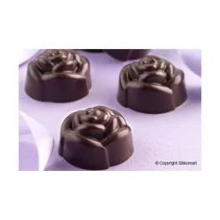 Moule à Chocolat 15 Roses Easy Choc - Silicone Spécial Chocolat