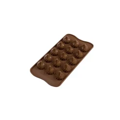 Moule à Chocolat 15 Sphères Torsadées Easy Choc - Silicone Spécial Chocolat