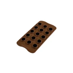Moule à Chocolat 15 Sphères Torsadées Easy Choc - Silicone Spécial Chocolat