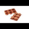 Moule 6 cylindres en silicone