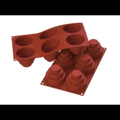 Moule 6 Dômes à Etages en silicone