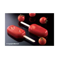 Moule à glace silicone 12 Esquimaux avec bâtonnets SilikoMart