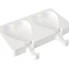 Moule à Glace Silicone 2 Mini Coeur avec bâtonnets SilikoMart