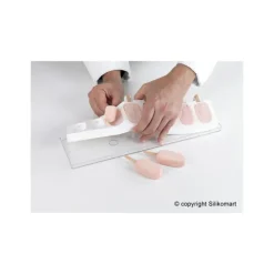 Moule à Glace Silicone 16 Mini Esquimaux avec bâtonnets SilikoMart