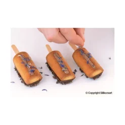 Moule à glace silicone 16 mini Chic avec bâtonnets SilikoMart