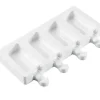 Moule à Glace Silicone 4 Mini Vintage avec bâtonnets SilikoMart