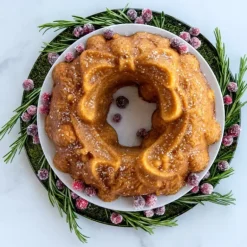 Moule à Gâteau Bundt Couronne de Noël Silver Nordic Ware