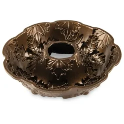 Moule à Gâteau Bundt Couronne d'Automne Bronze Nordic Ware