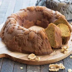 Moule à Gâteau Bundt Couronne d'Automne Bronze Nordic Ware