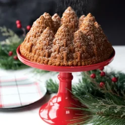 Moule à Gâteau Bundt Forêt de Sapins Silver Nordic Ware