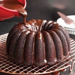 Moule à Gâteau Bundt Élégant Gold Nordic Ware