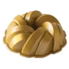 Moule à Gâteau Bundt Torsadé Gold Nordic Ware