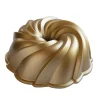Moule à Gâteau Bundt Tourbillon Gold Nordic Ware