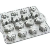 Moule à Gâteaux Assortis Thé de Noël (x16) Silver Nordic Ware