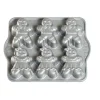 Moule à Gâteaux Bonhommes Pain d'Épices (x6) Silver Nordic Ware