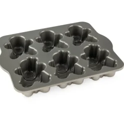 Moule à Gâteaux Bonhommes Pain d'Épices (x6) Silver Nordic Ware