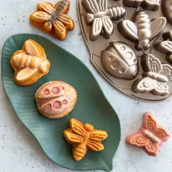 Moule à Gâteaux Coccinelle et Libellule (x8) Toffee Nordic Ware