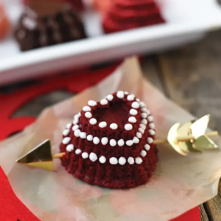 Moule à Gâteaux Cœurs à Étages (x6) Toffee Nordic Ware