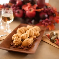 Moule à Gâteaux Gourmandises d'Automne (x16) Bronze Nordic Ware