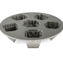 Moule à Gâteaux Petit Village (x6) Silver Nordic Ware