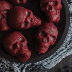 Moule à Gâteaux Têtes de Mort (x6) Bronze Nordic Ware