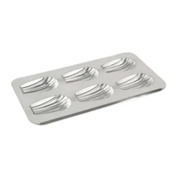 Moule 6 Madeleines XXL Fer Blanc Gobel