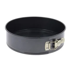 Moule à Manqué Anti Adhésif Fond Amovible Ø 28 cm x H 6,7 cm De Buyer