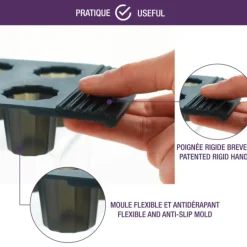 Moule à Mini-Cannelés Silicone (x28) Mastrad