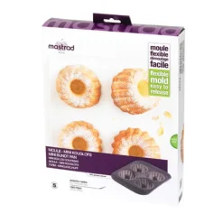 Moule à Mini-Kouglofs Silicone (x4) Mastrad