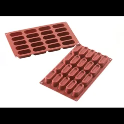 Moule 20 Ovales avec Bords en Silicone
