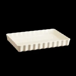 Moule à Tarte Rectangulaire en Céramique 33,5 x 24 cm Argile Emile Henry