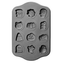 Moule Anti-adhérent Biscuits Halloween 44 x 28 cm (x12) Ibili