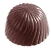 Moule Bonbon Chocolat Rond Strié (x24) Chocolate World