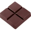 Moule Chocolat 4 Carrés (x18) Chocolate World