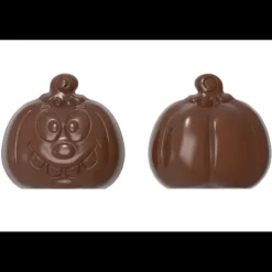 Moule Chocolat Aimanté Citrouille Halloween 10 cm Chocolate World