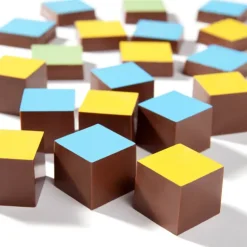 Moule Chocolat Aimanté Cube 2,3 cm (x18) Chocolate World