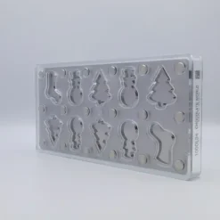 Moule Chocolat Aimanté Noël (x10) Chocolate World