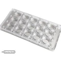 Moule Chocolat Aimanté Rond 3,2 cm (x15) Chocolate World