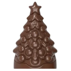 Moule Chocolat Aimanté Sapin de Noël 15 cm Chocolate World