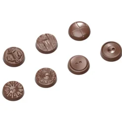 Moule Chocolat Boutons (x21) Chocolate World