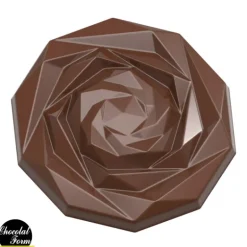 Moule Chocolat Caraque Rose 4,5 cm (x10) Chocolat Form