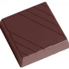 Moule Chocolat Carré Ligné 4,1 cm (x15) Chocolate World