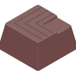 Moule Chocolat Carré Strié (x21) Chocolate World