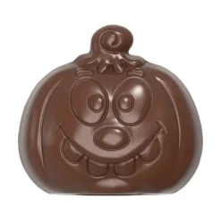 Moule Chocolat Citrouille Halloween 5,6 x 5,2 cm (x8) Chocolate World